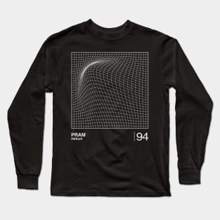 Pram / Minimalist Graphic Artwork Fan Design Long Sleeve T-Shirt